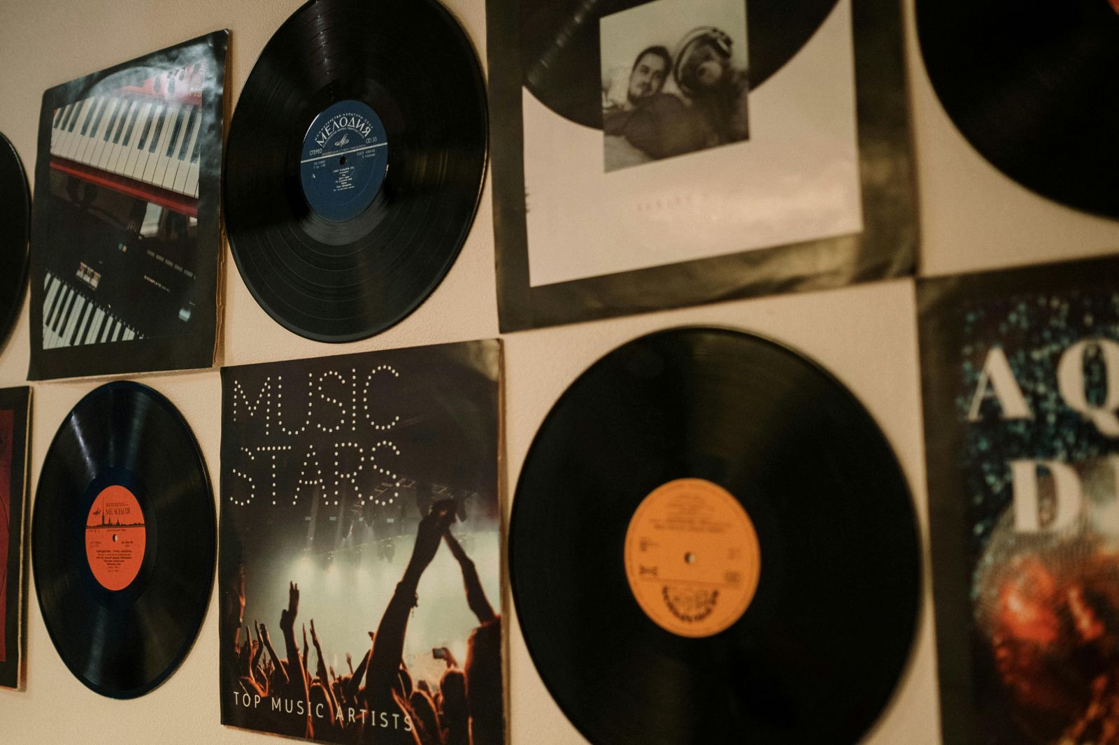 Record label release vinyl